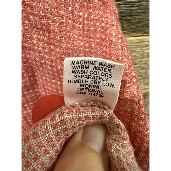 FLAX NWOT Linen Button Front Cropped cardigan Jacket Boho Lagenlook size M - Picture 7 of 10